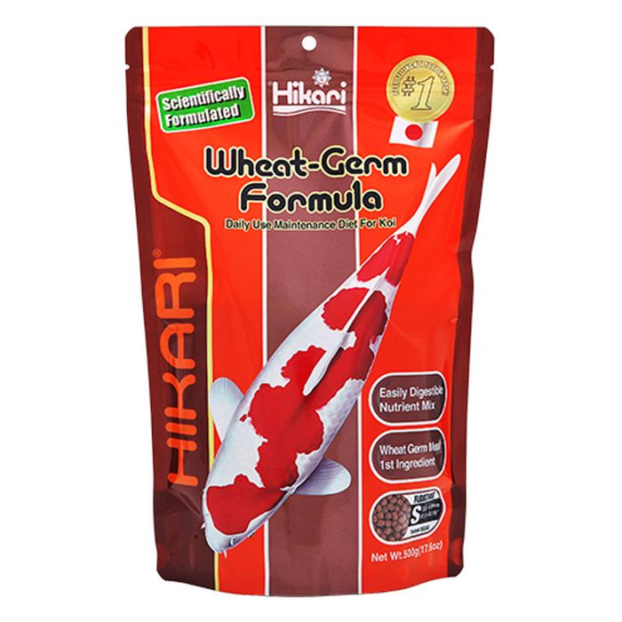 Hikari Wheat-Germ Formula Daily Use Maintenance Koi Fish Food - Medium 5kg