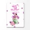 Purple Perfume Print 100% Australian Made 90 x 120cm (Acrylic)