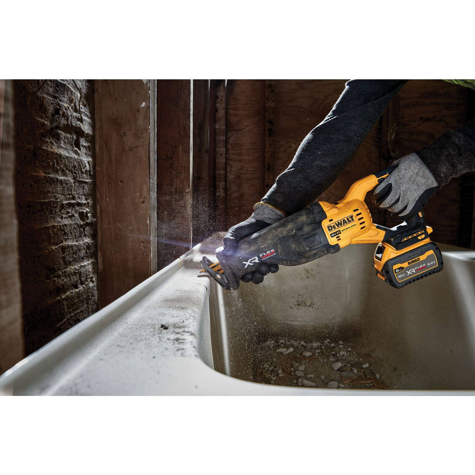 DeWALT 18V FlexVolt Advantage Reciprocating Saw DCS386N XE Skin Only Bunnings Australia