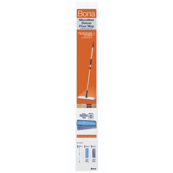 Bona Deluxe Microfibre Mop with 2 Pads