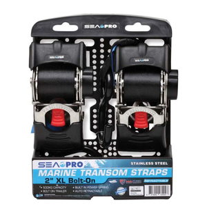 AFN Sea Pro Marine Transom Strap XL 2" Wide 2 Pack