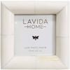 LVD 5x5 Picture/Photo Frame Rolled Edge Bone/MDF White