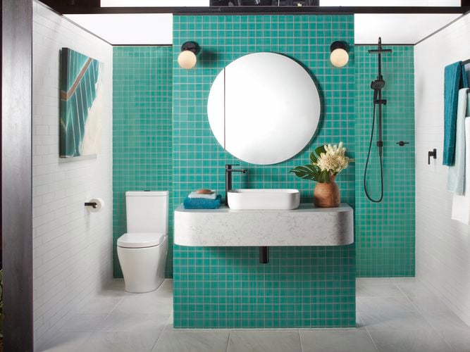 bathroom with shower bath and toilet