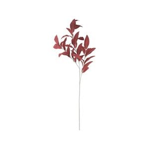 75cm Native Gum Leaves Burgundy Artificial Flower - Burgundy