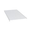 Flexi Storage Home Solutions 667 x 335mm White Double Slot Front Wire Shelf 'A' - 667mm White