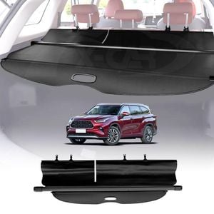Retractable Cargo Cover for Toyota Kluger 2021-Onwards  Rear Rack Partition Shelter Shield Shade