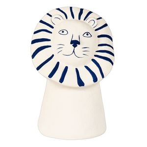 Urban Products Santorini Lion Head Vase White 17cm
