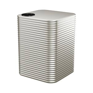 Kingspan 2000L Square Steel Water Tank - 1100mm x 2020mm x 1100mm Shale Grey