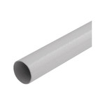 Pillar 25mm x 3.0m White Curtain Rod