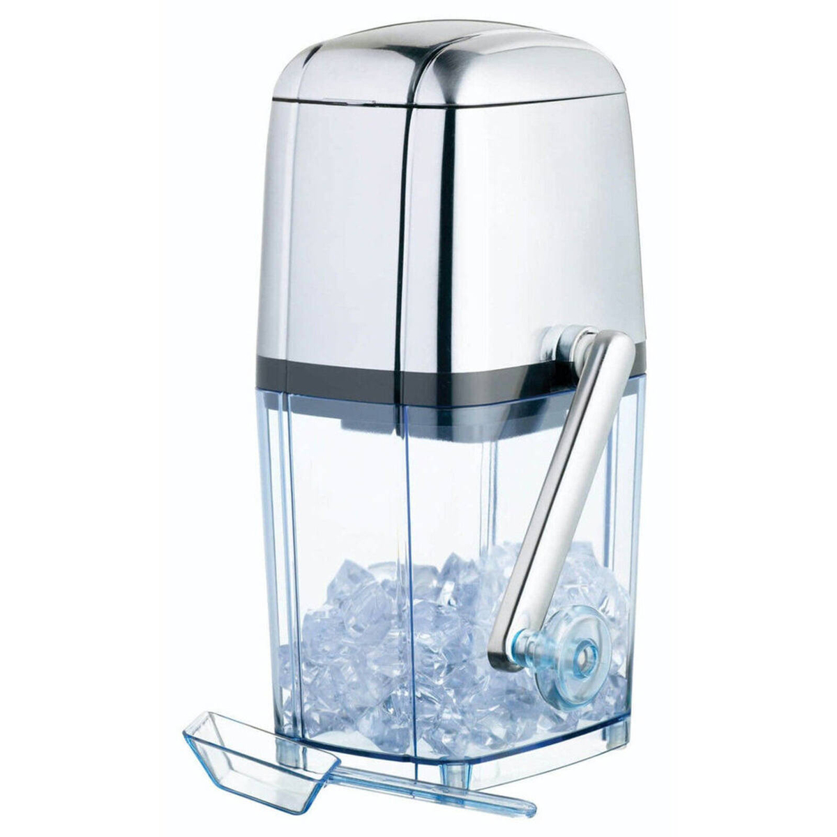 Barcraft 28cm Plastic Rotary Action Ice Crusher Shredding Machine ...
