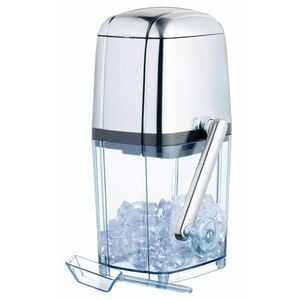 Barcraft 28cm Plastic Rotary Action Ice Crusher Shredding Machine