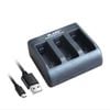 USB Triple Power Charger for GoPro Hero 8 Hero 7 Hero 5 Camera Battery