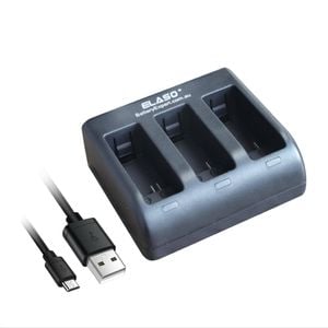 USB Triple Power Charger for GoPro Hero 8 Hero 7 Hero 5 Camera Battery