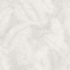 Grandeco 53cm x 10.05m Light Grey Leaf Wallpaper