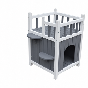 YES4PETS Cat Shelter Condo with Escape Door Rabbit Kitty Dog House Cave