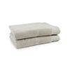 2pc Onkaparinga 90x167cm Cotton Avalon Premium Bath Sheets 550GSM Soft Sand