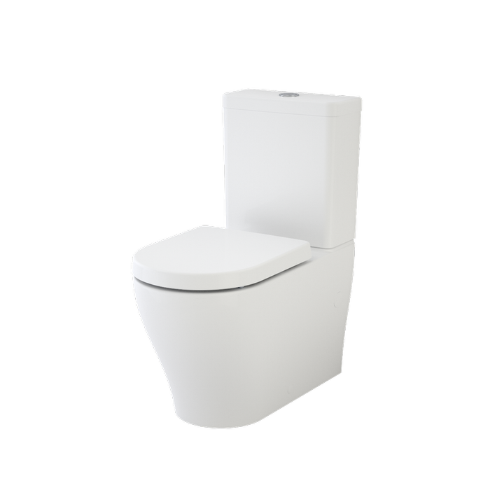 Caroma Luna Back Entry Wall Faced Toilet Suite WELS 4 Star 4.5L/Full
