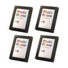 4x Unigift Timeless Special Design Photo Wooden Black Frame - 13x18cm/5x7"