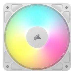 Corsair Rs120 Argb White, 120mm Argb Fan, Single Pack