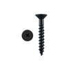 Pinnacle 4.0 x 25mm Black Countersunk Timber Screw - 20 Pack