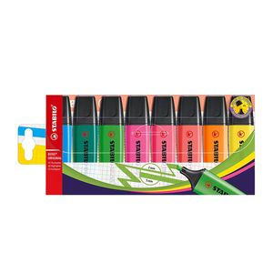 Stabilo Boss Highlighter (Wallet of 8)