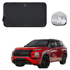 Front Windscreen Sun Shade for Mitsubishi Outlander 2022 - Current (ZM) - Standard 150 x 85 cm - Black