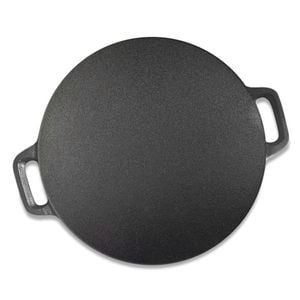 SOGA 42x37cm Cast Iron Induction Crepes Pan
