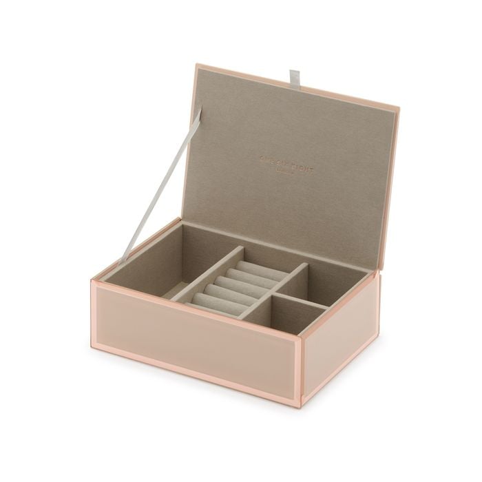 One Six Eight London Sara Blush Medium Jewellery Box