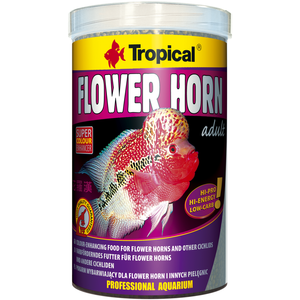 Tropical Fish Food Flower Horn Young Pellet 1000ml