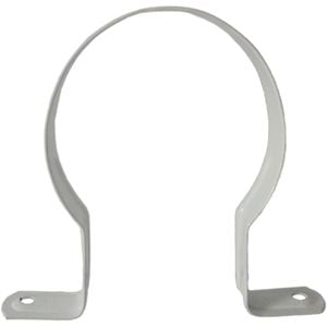 Kinetic 80mm White Saddle Stand Off Clips - 4 Pack