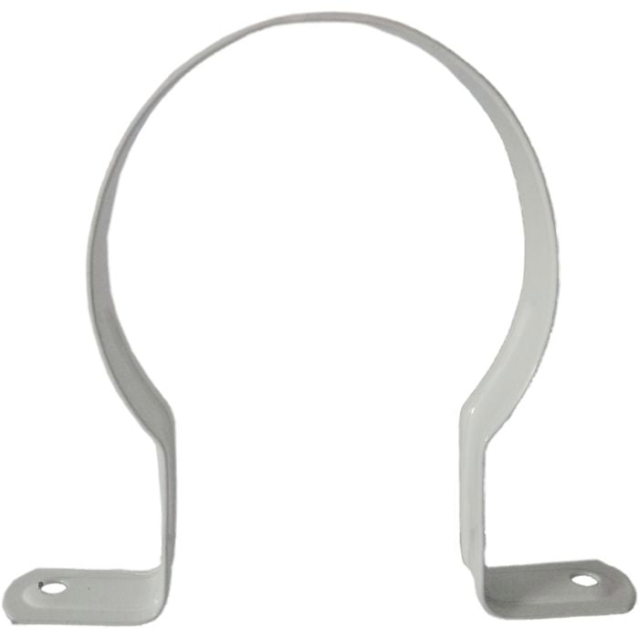 Kinetic 80mm White Saddle Stand Off Clips - 4 Pack
