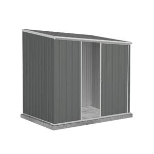 Absco Sheds 2.26 x 1.52 x 2.08m Woodland Grey Ezislider Single Sliding Door Garden Shed