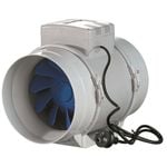 Blauberg 200mm Turbo Mixed Flow Inline Fan - 200mm