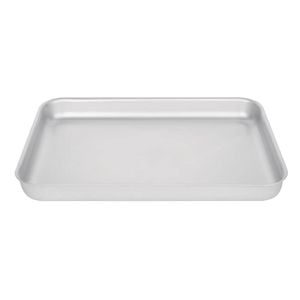 Vogue Aluminium Bakewell Pan 370mm Baking Tray Ovenware Commercial Kitchenware