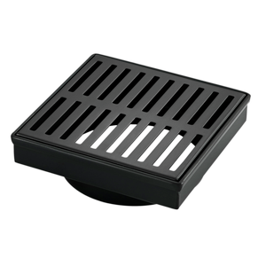 Mondella 100 x 100mm Black Concerto Square Floor Grate