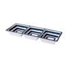 Prepara Three Section Tray Coastal Stripe Kitchenware Melamine - White/Blue