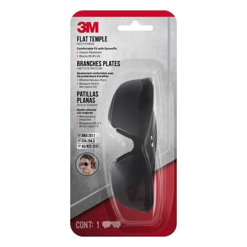 3m Grey Flat Temple Safety Eyewear Bunnings New Zealand