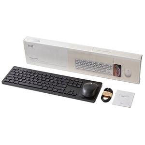 Pout Hands 5 Combo Charging Pad/Keyboard/Wireless Mouse Set for PC/Laptop Black