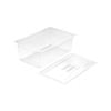 SOGA 200mm Clear GN Pan 1/1 with Lid