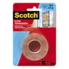 Scotch 25mm x 1.5m Clear Double Sided Mounting Tape