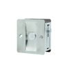 Lockwood Satin Stainless Steel Symmetry Square Passage Cavity Sliding Door Set