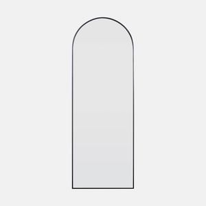StyleHaus Arch Full Length Mirror 1700x610mm Matt Black