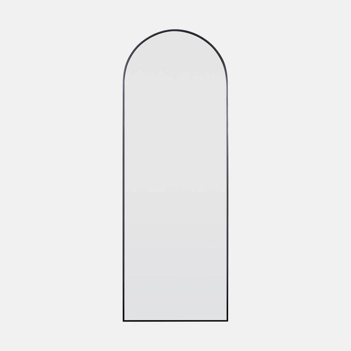 StyleHaus Arch Full Length Mirror 1700x610mm Matt Black