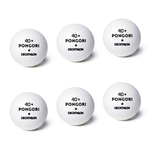 Decathlon | Table Tennis Balls Ttb 100 1* 40+ 6-pack - One Size