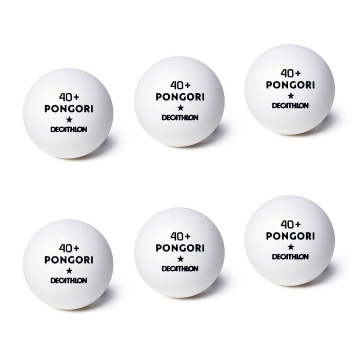 Decathlon | Table Tennis Balls Ttb 100 1* 40+ 6-pack - One Size