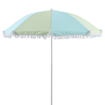 Marquee 1.6m Misty Jade Panel Tassle Umbrella