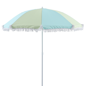 Marquee 1.6m Misty Jade Panel Tassle Umbrella