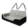 Pawz L Size Pet Car Booster Seat Travel Bed in Black