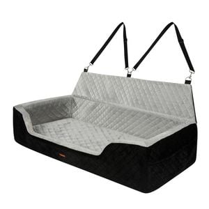 Pawz L Size Pet Car Booster Seat Travel Bed in Black