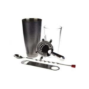 Essentials Black Boston Shaker Set With A Free Bar Blade
